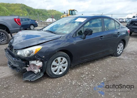 2014 Subaru Impreza 2.0I z USA, uszkodzony, nr VIN JF1GJAA68EH009872